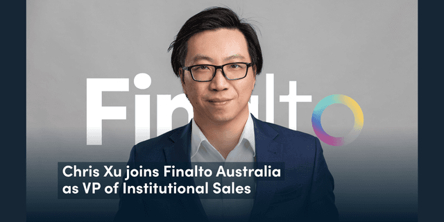 Image for article: Chris Xu joins Finalto Australia as Vice President of Institutional Sales