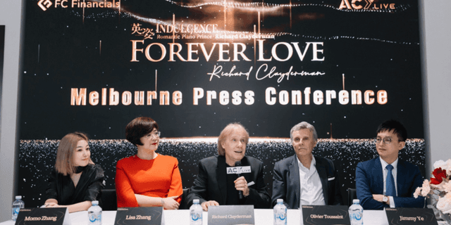 Image for article: ACY Live brings Richard Clayderman to Melbourne as part of 45th Anniversary Global Tour