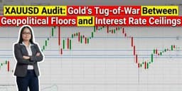 Thumbnail for XAU/USD: Gold’s Tug-of-War Between Geopolitical Floors and Interest Rate Ceilings