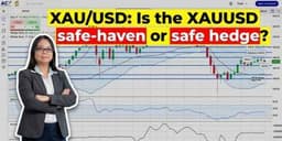 Thumbnail for XAU/USD: Is Gold a Safe Haven or a Safe Hedge?