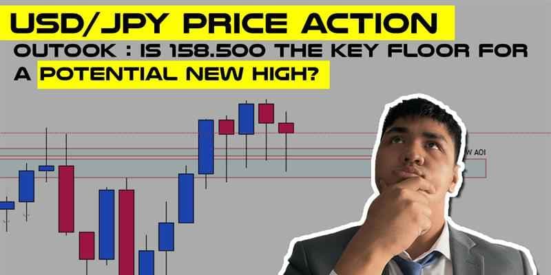 USD/JPY Price Action Outlook: Is 158.500 the Key Floor for a Potential New High?