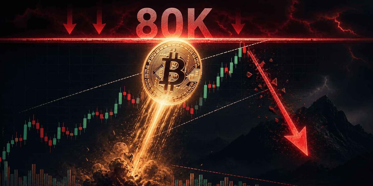 Caution for Bitcoin Holders: $80K Resistance and a Bear Flag Pattern