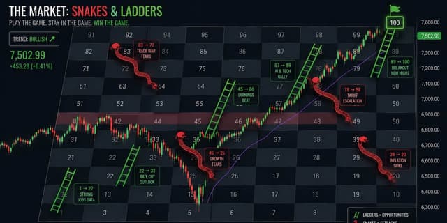 Image for article: S&P 500 Hits New Highs — But a Correction Risk Is Quietly Building