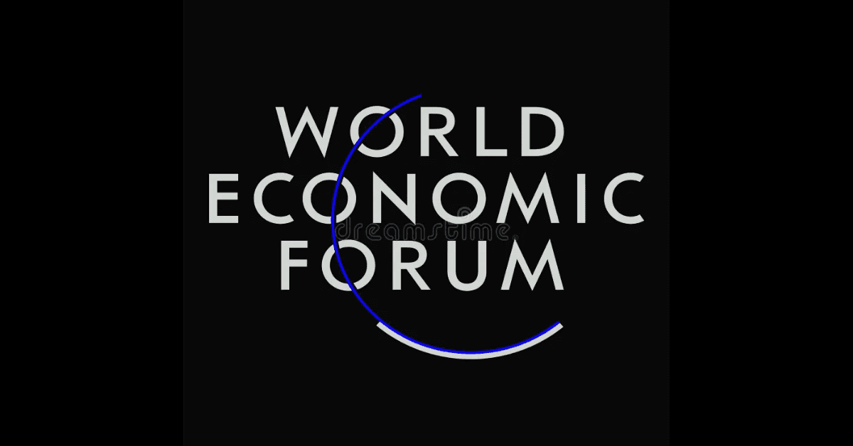 World Economic Forum event banner