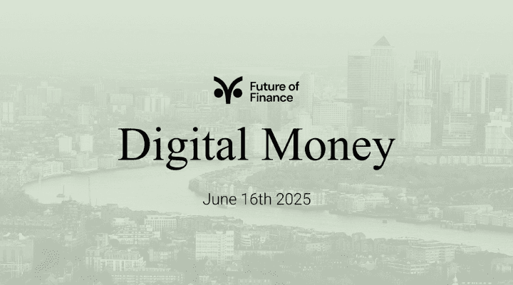 Digital Money 2025 event banner