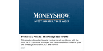 The MoneyShow - Toronto event banner