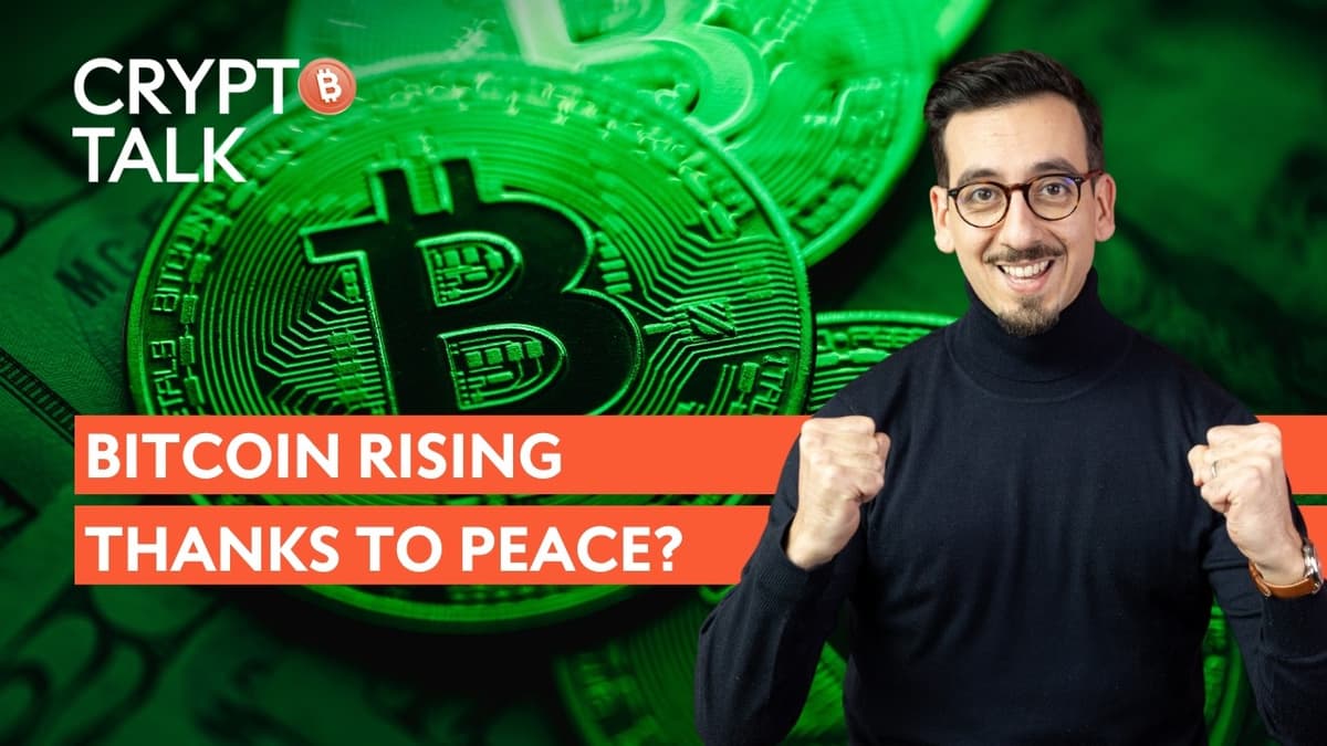 Image for Bitcoin performing thanks to peace talks! | Crypto Talk