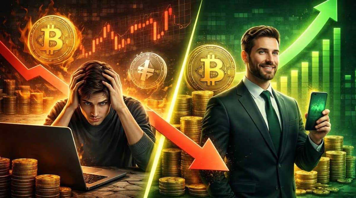 Image for The Easy Money Illusion: How Professionals Actually Trade Crypto