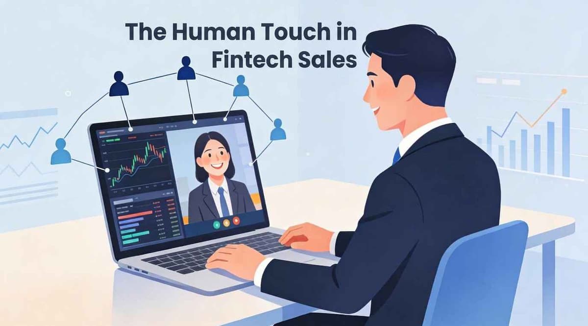 Image for The Human Touch in Fintech Sales