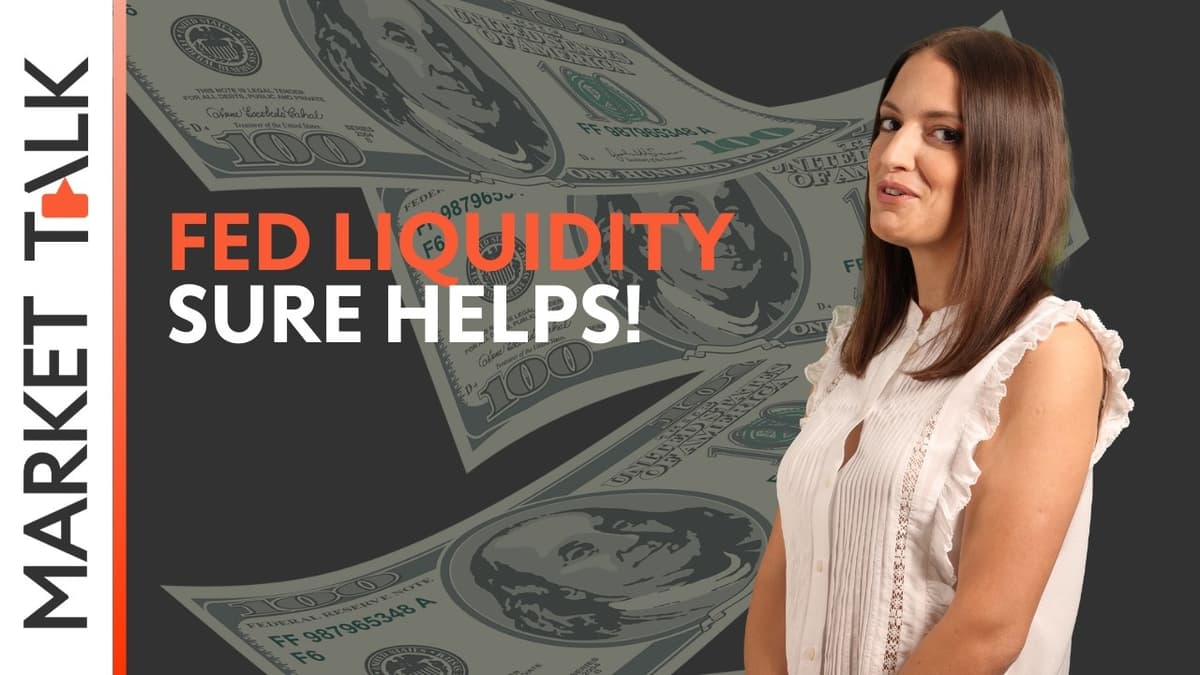 Image for Fed liquidity injections sure helps! | MarketTalk: What’s up today?