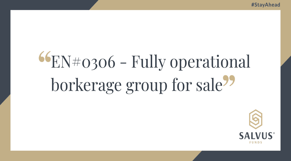 Image for EN#0306 – Fully operational brokerage group for sale