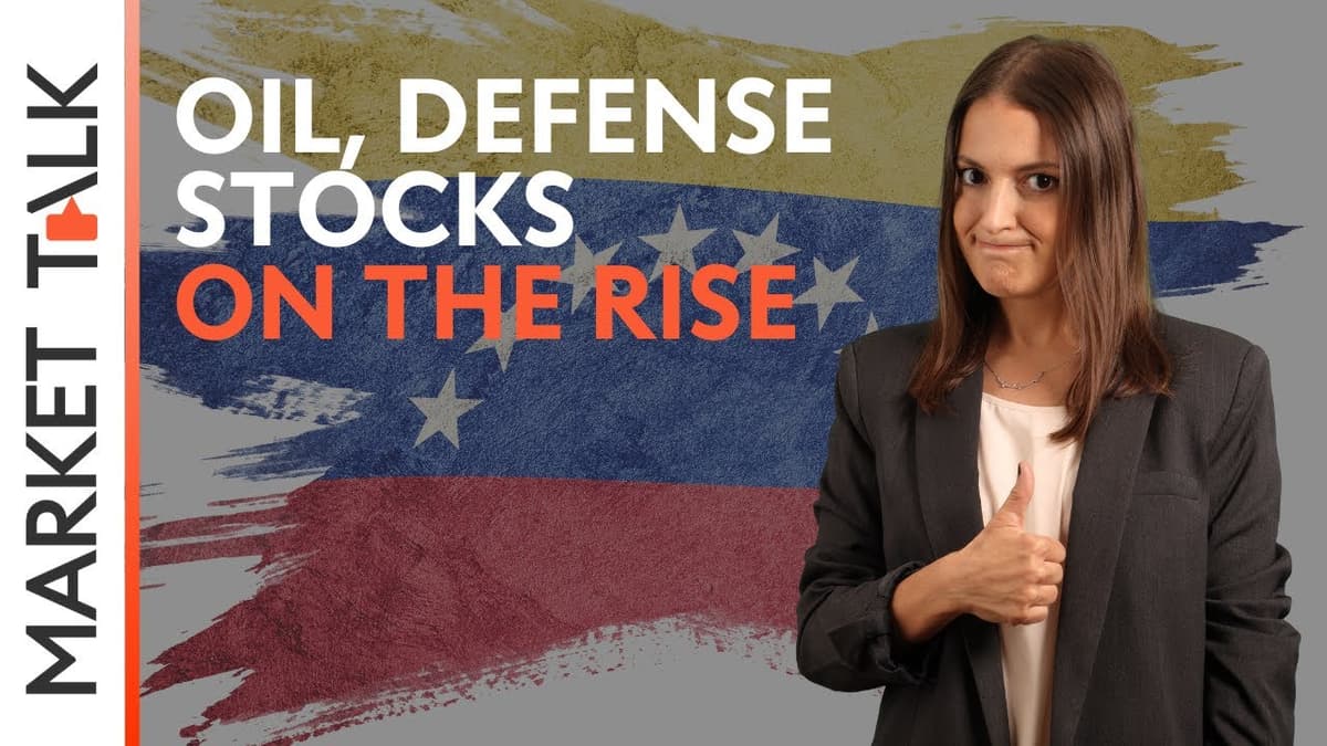 Image for Oil, defense stocks rise on Venezuela, tech stocks rise on AI | MarketTalk: What’s up today?