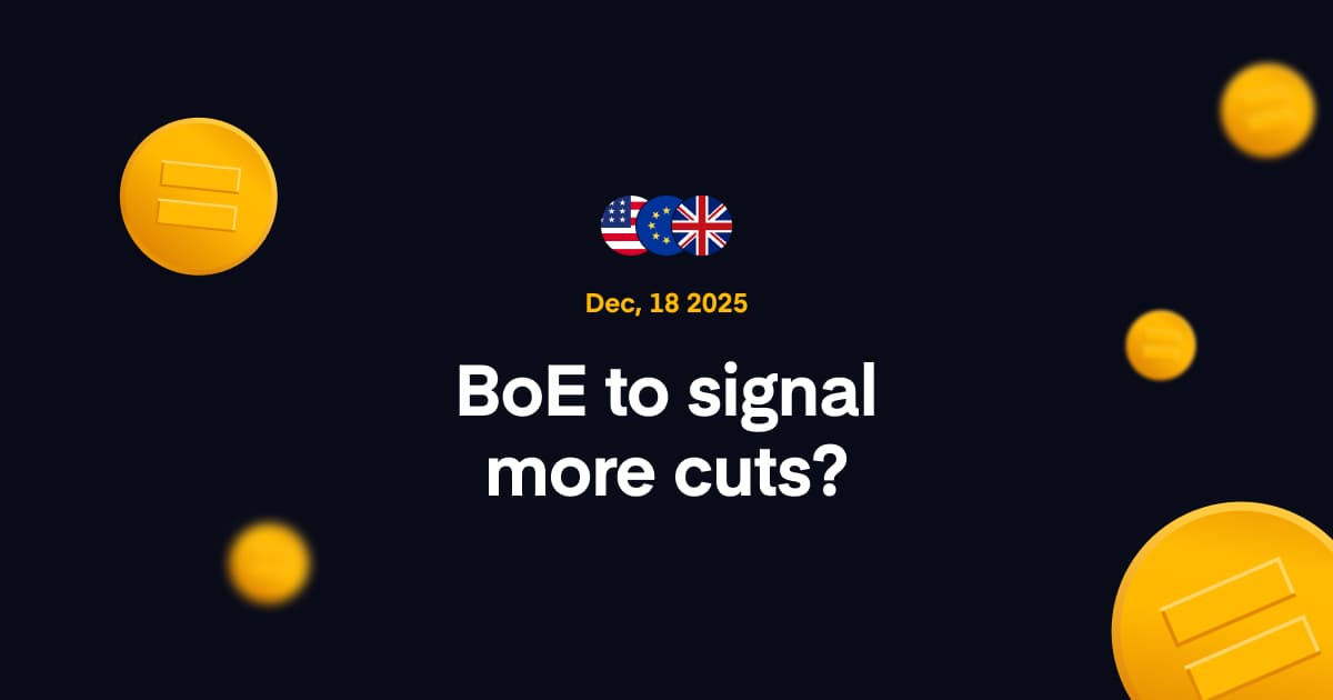 Image for Currency News: BoE to signal more cuts?