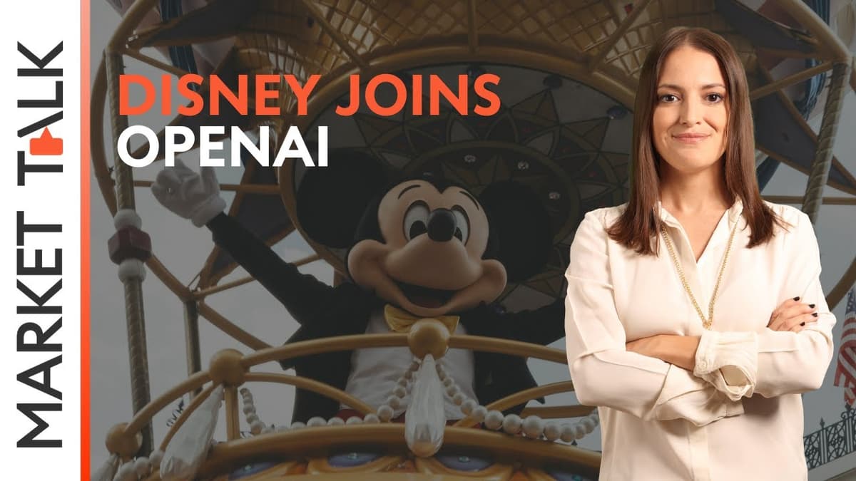 Image for Disney joins OpenAI! | MarketTalk: What’s up today?