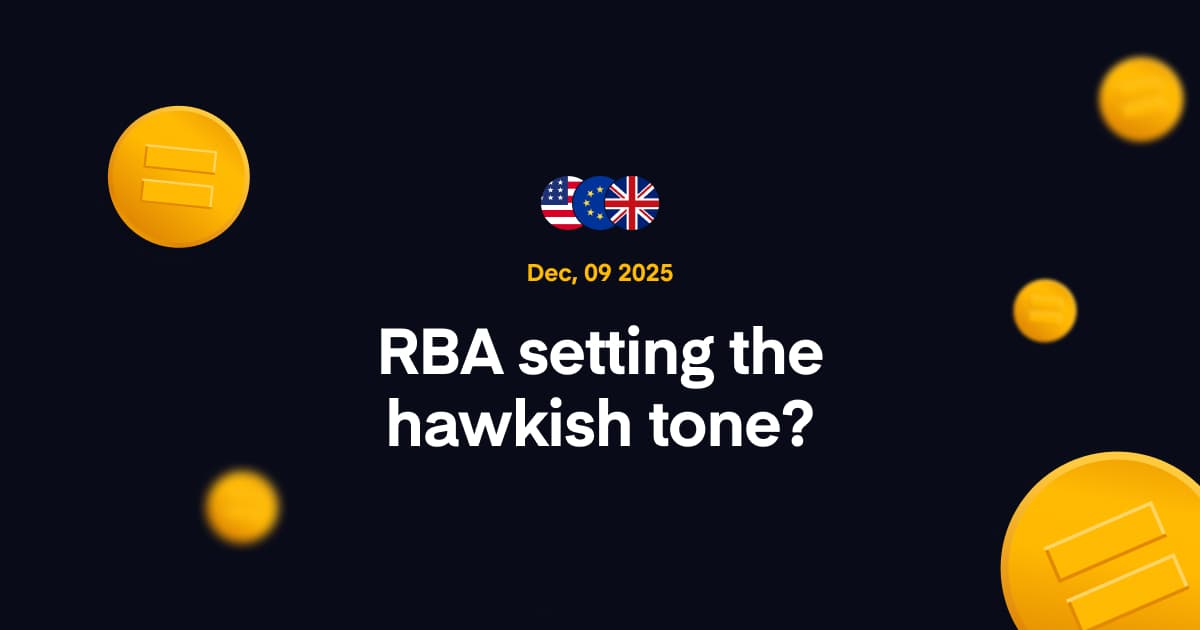 Image for Currency News: RBA setting the hawkish tone?