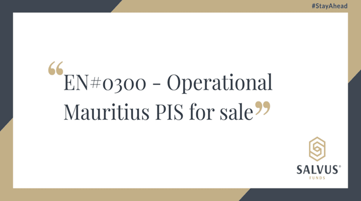 Image for EN#0300 – Operational Mauritius PIS for sale