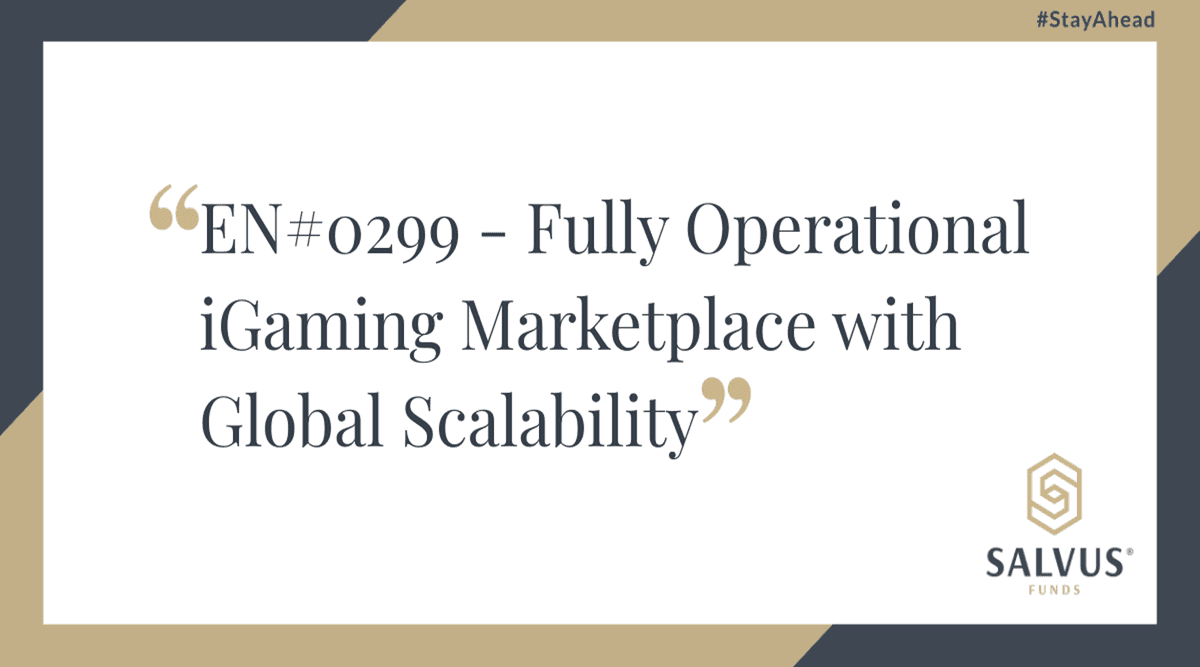 Image for EN#0299 – Fully Operational iGaming Marketplace with Global Scalability