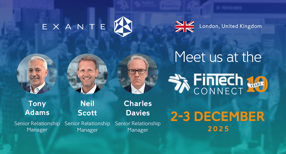 Image for EXANTE goes to FinTech Connect 2025 in London | EXANTE