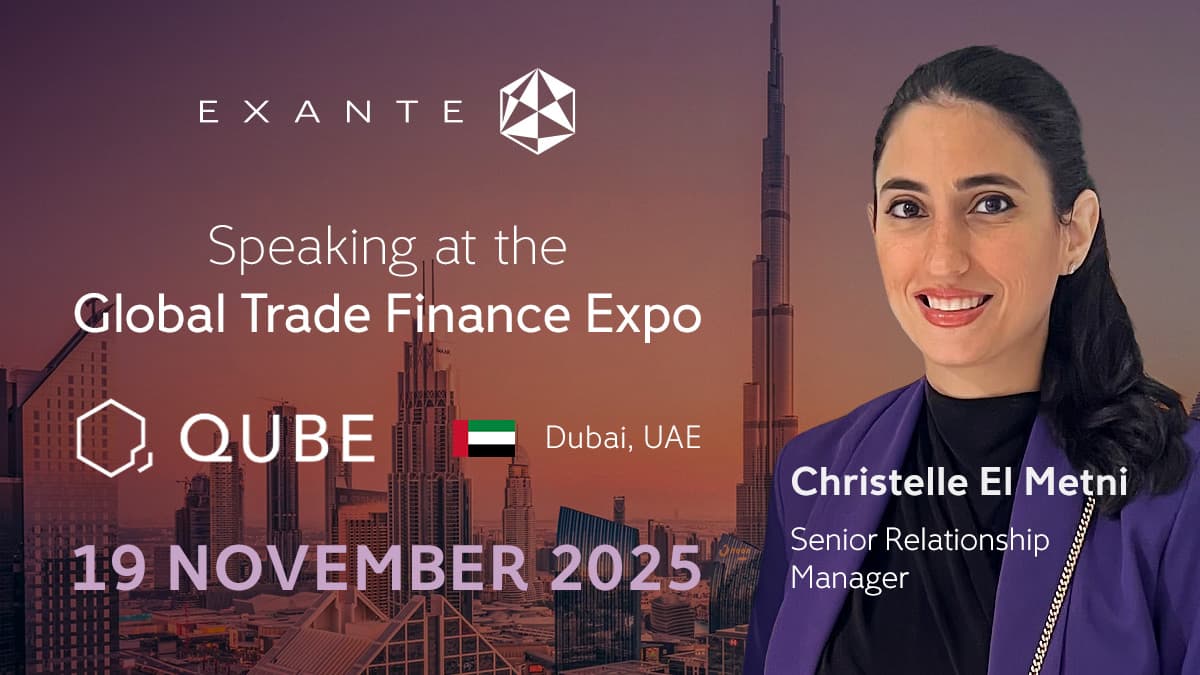 Image for EXANTE to participate in the Global Trade Finance Expo in Dubai | EXANTE