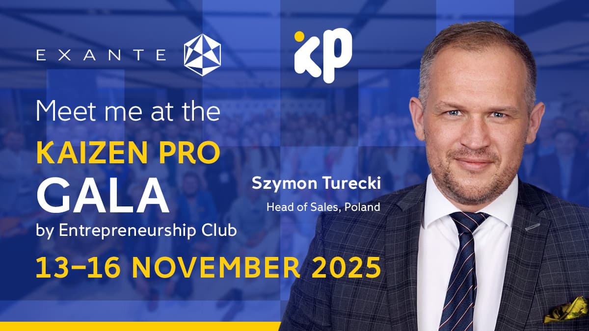 Image for EXANTE heads to the Kaizen Pro Gala to connect with Poland’s business elite | EXANTE