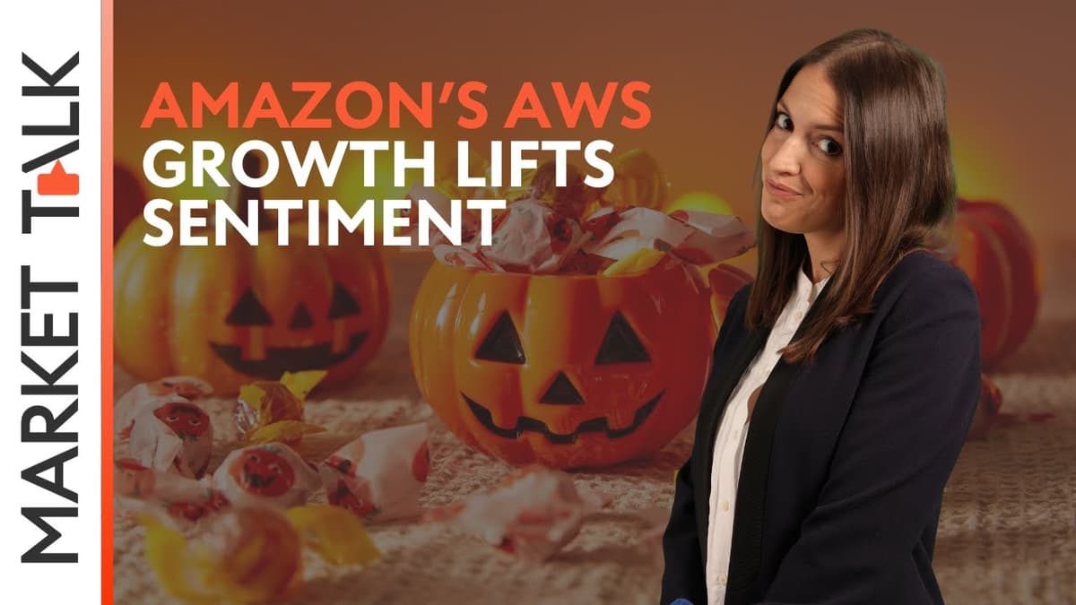 Image for Amazon’s AWS growth lifts sentiment | MarketTalk: What’s up today?