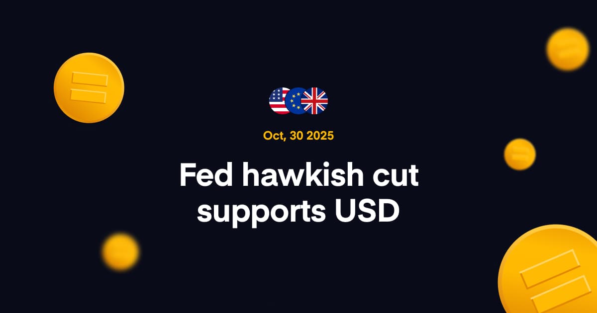 Image for Currency News: Fed hawkish cut supports USD