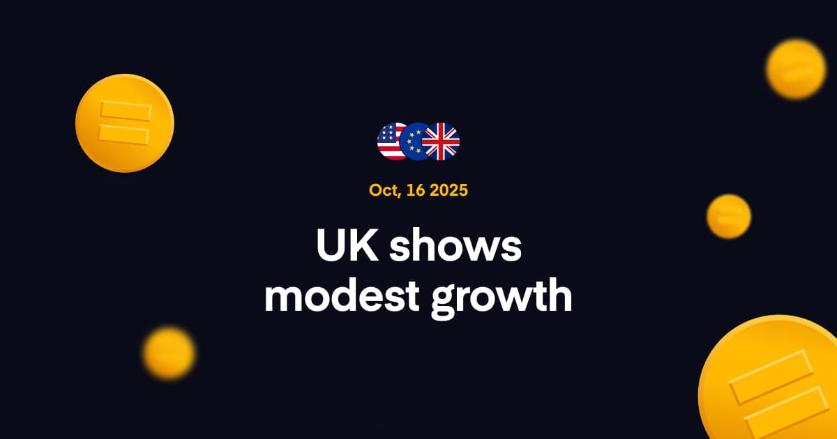 Image for Currency News: UK shows modest growth