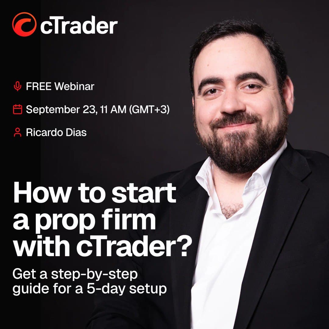 Image for Exclusive Free Live Webinar: How to start a prop firm with cTrader