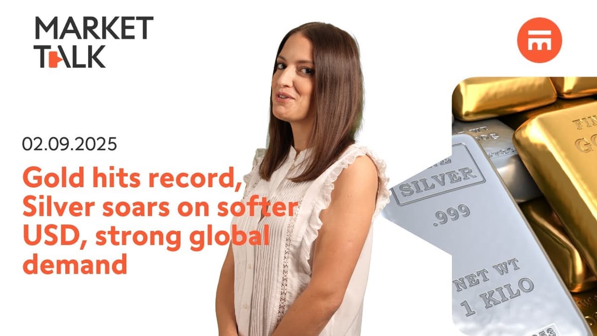 Image for Gold hits fresh ATH, silver soars to highest since 2011 | MarketTalk: What’s up today? | Swissquote