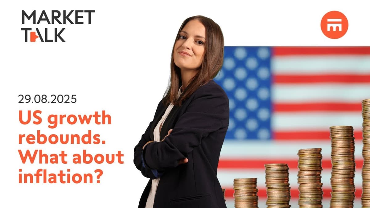 Image for US growth returns. What about inflation? | MarketTalk: What’s up today? | Swissquote