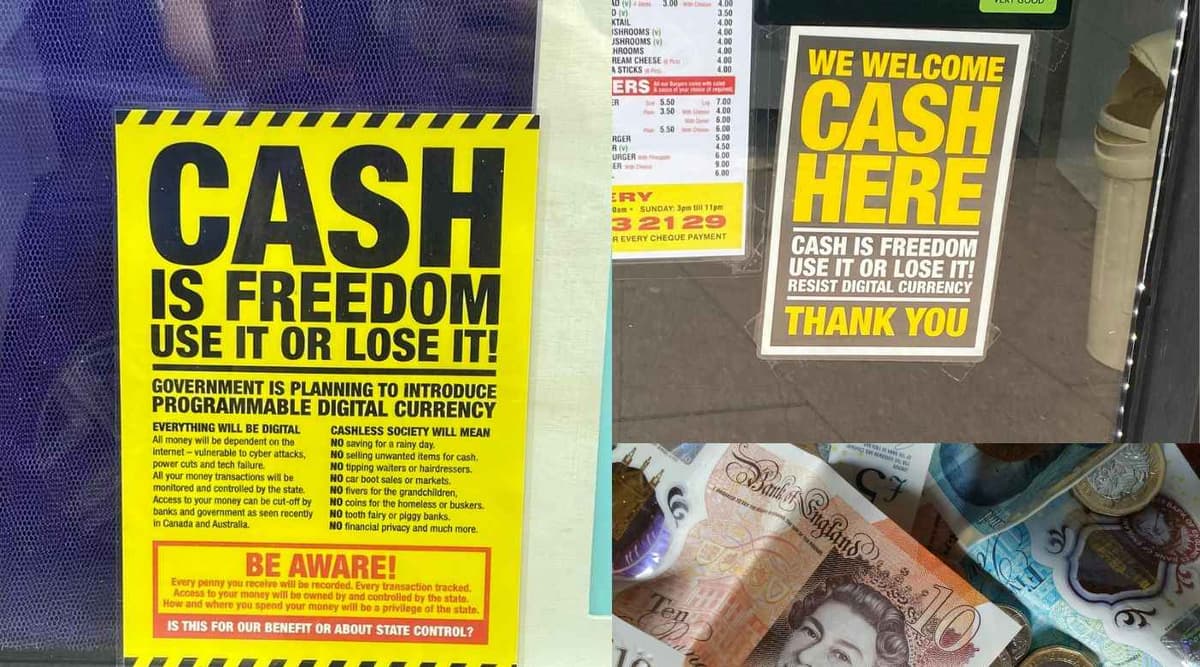 Image for Cashless society kinda sucks