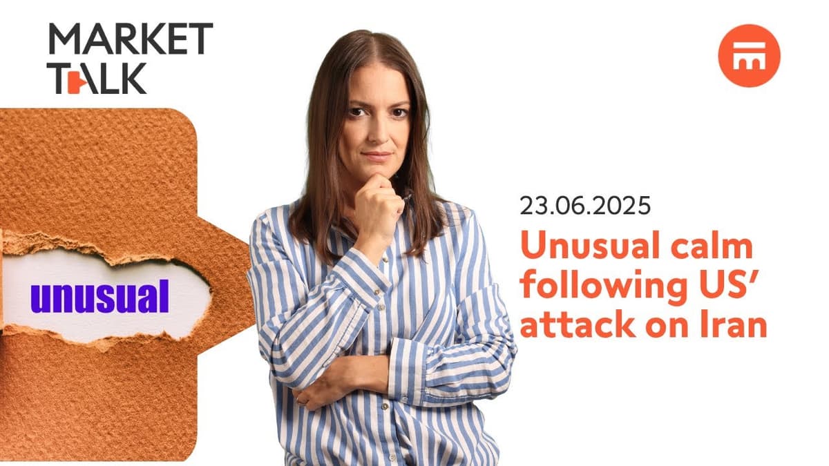 Image for Unusual calm in markets following US attack on Iran | MarketTalk: What’s up today? | Swissquote