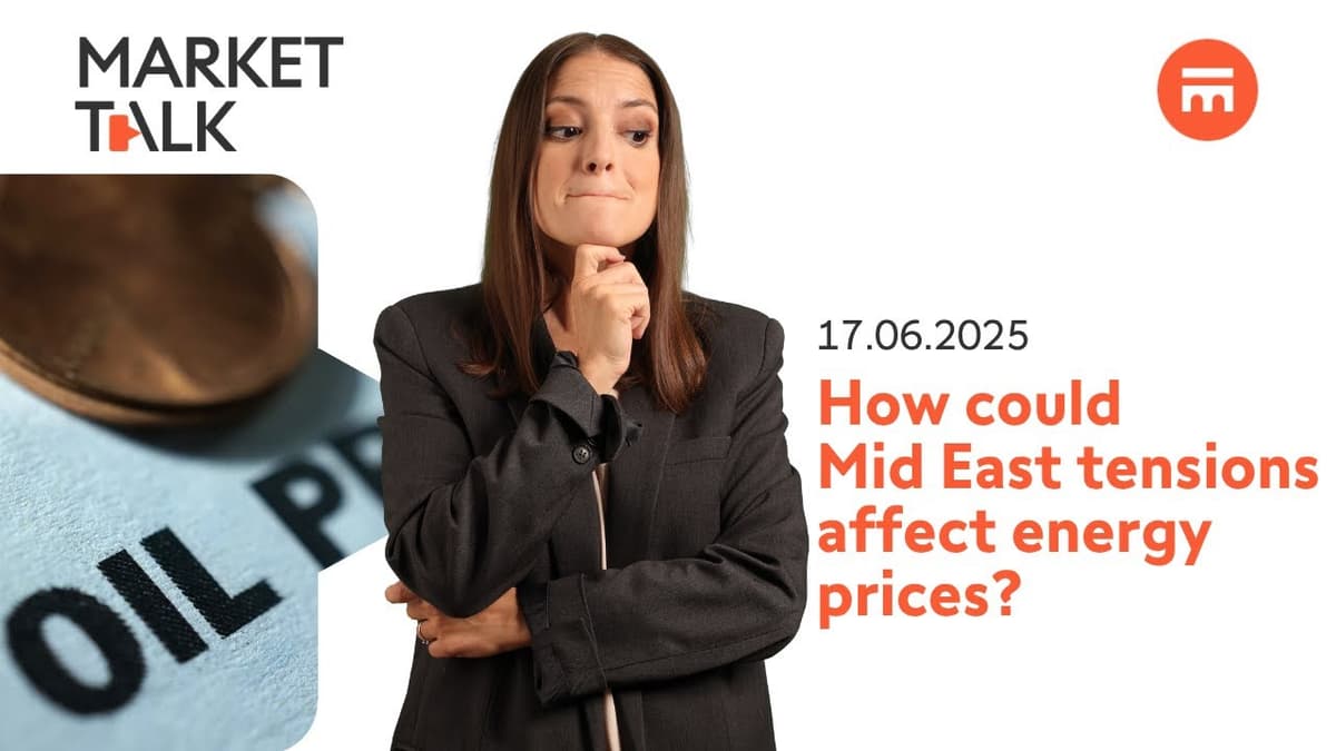 Image for How could Middle East tensions impact oil prices? | MarketTalk: What’s up today? | Swissquote