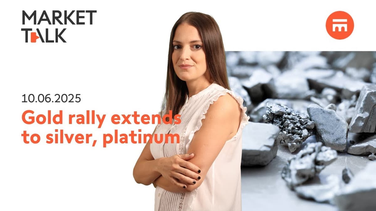 Image for Gold rally extends to silver, platinum | MarketTalk: What’s up today? | Swissquote