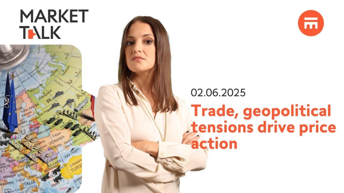 Image for Trade tensions weigh on mood, oil jumps on Ukraine attacks| MarketTalk: What’s up today? |Swissquote