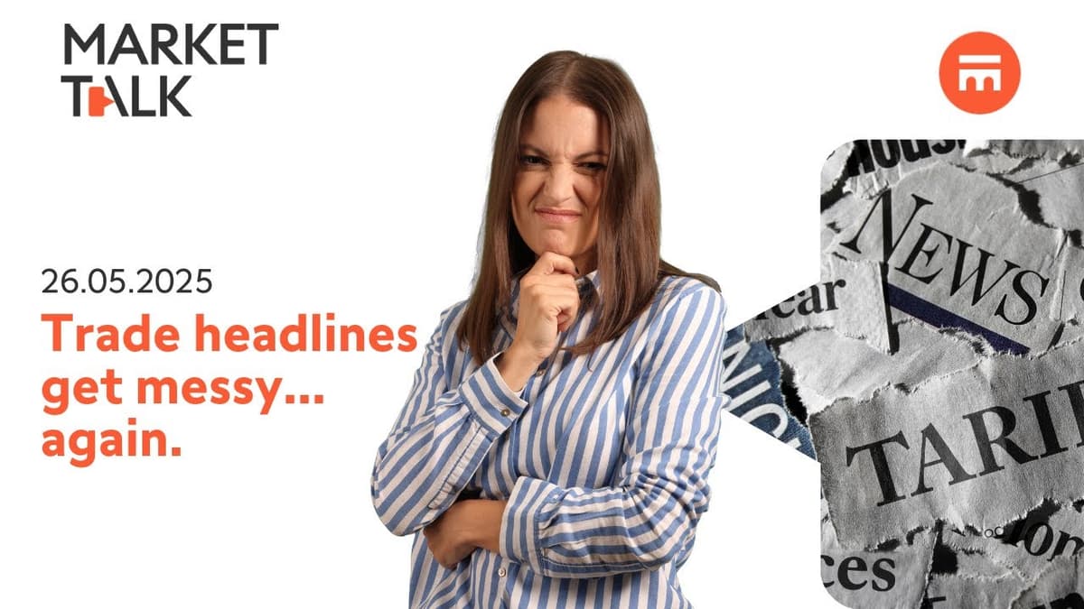 Image for Markets swing on trade news: XAU, BTC amass USD outflows | MarketTalk: What’s up today? | Swissquote