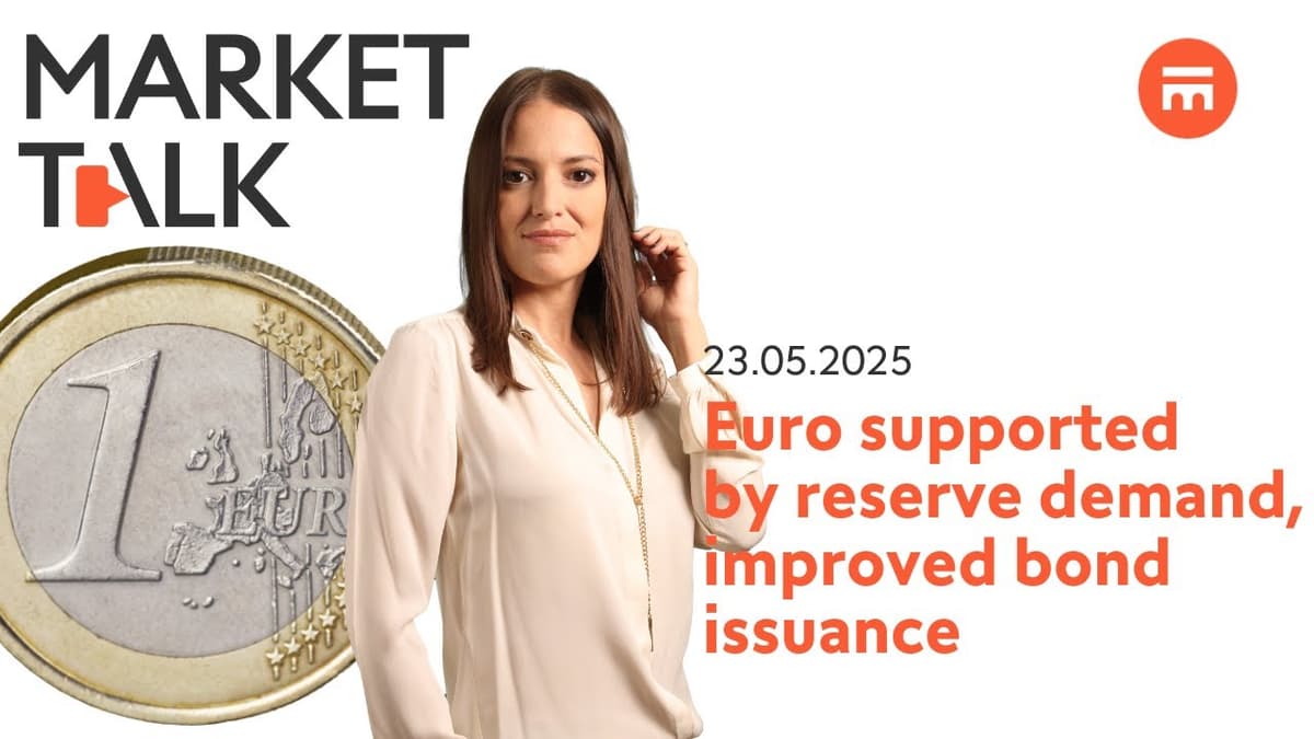 Image for Euro supported by reserve demand, rising EUR bond issuance | MarketTalk: What’s up today?|Swissquote