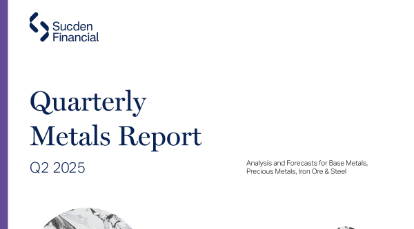 Image for Sucden Financial's Quarterly Metals Report - Q2 2025