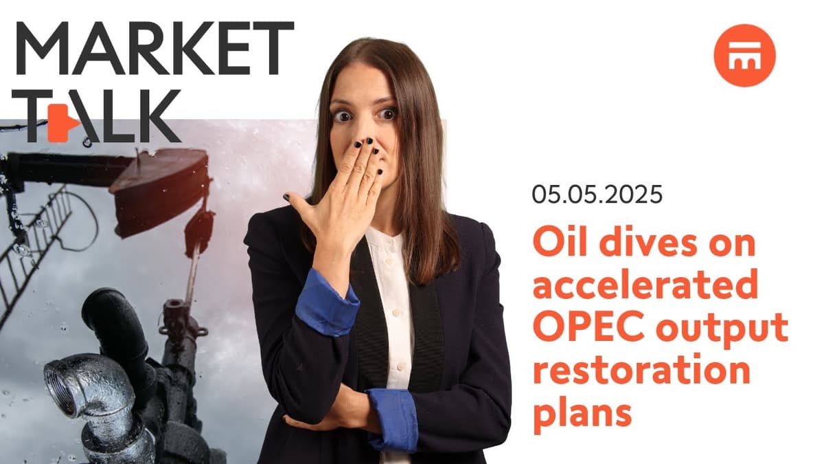 Image for Oil down on OPEC decision to accelerate output restoration | MarketTalk: What’s up today?|Swissquote