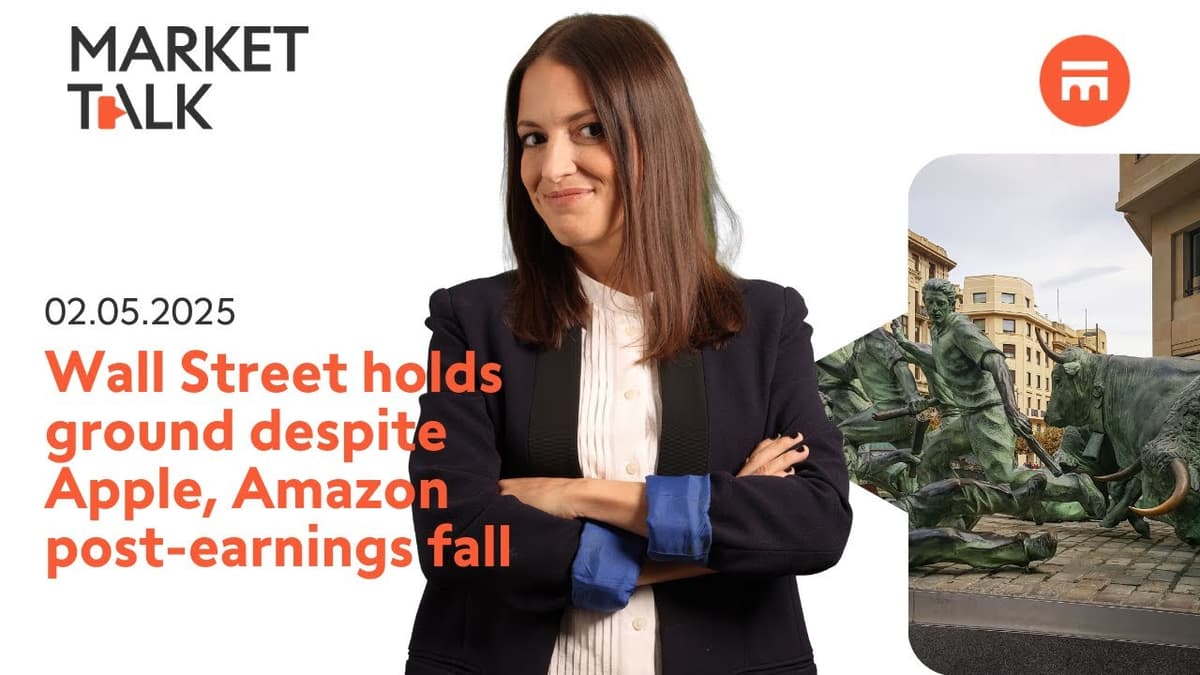 Image for US futures up as APPL, AMZN slip — eyes on US jobs data | MarketTalk: What’s up today? | Swissquote