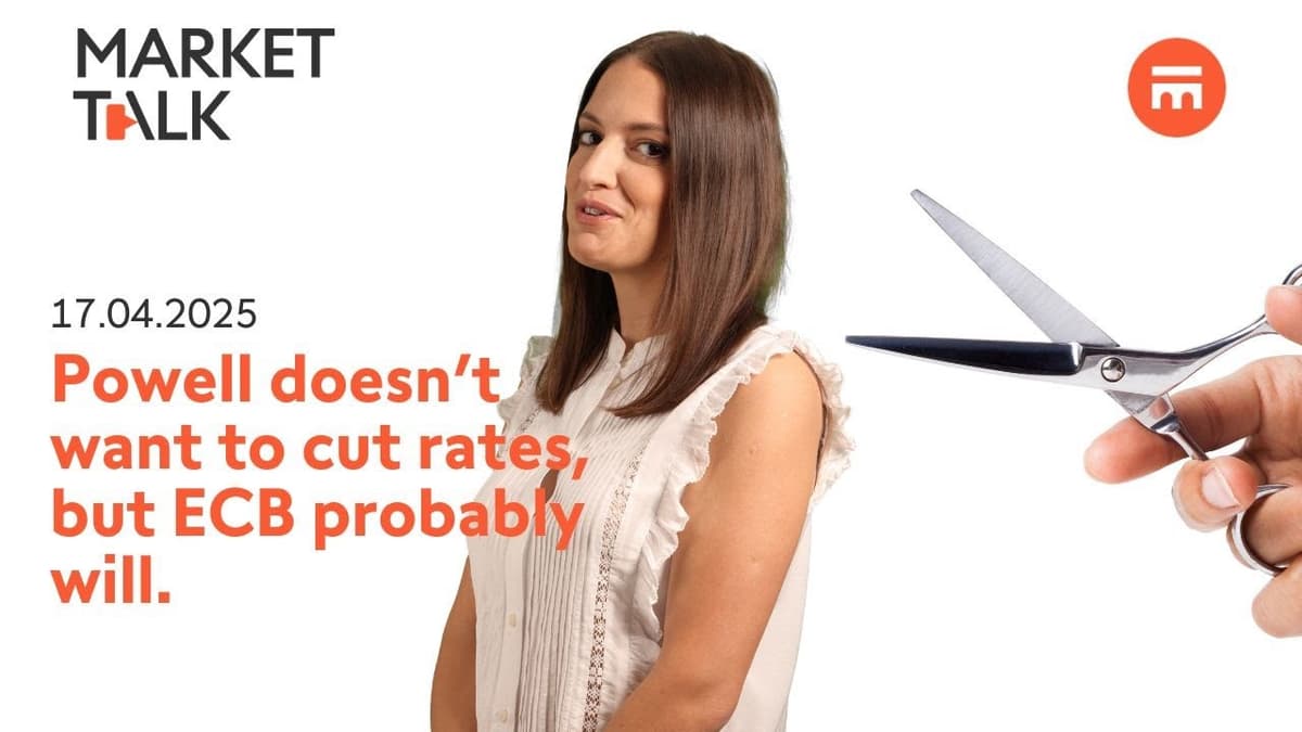 Image for Powell doesn't want to cut rates, but ECB probably will! | MarketTalk: What’s up today? | Swissquote