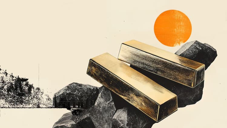 Image for Gold eases from record high; bullish bias remains amid worries over Trump's tariffs