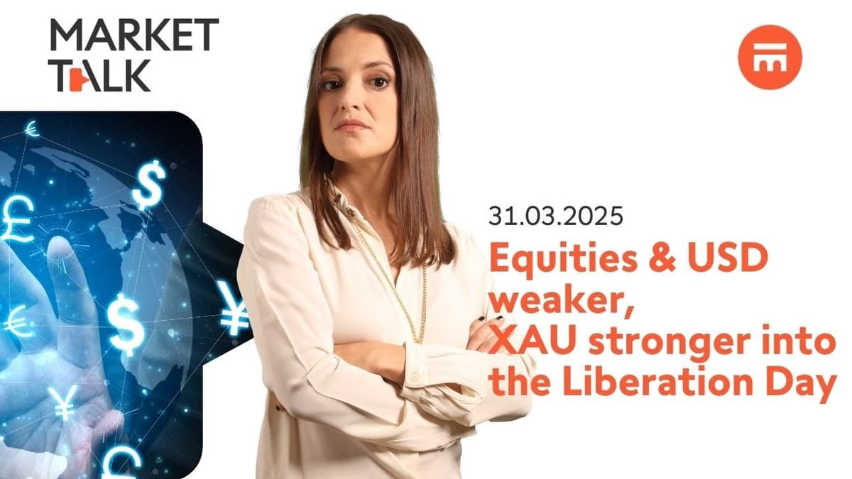 Image for Stocks & USD weaken, gold hit fresh record on tariff fears | MarketTalk: What’s up today?|Swissquote