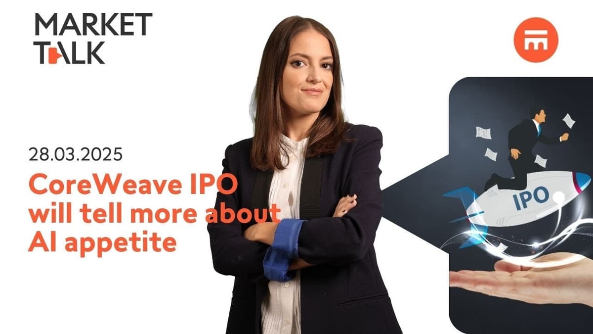 Image for What will CoreWeave IPO tell about AI appetite? | MarketTalk: What’s up today? | Swissquote