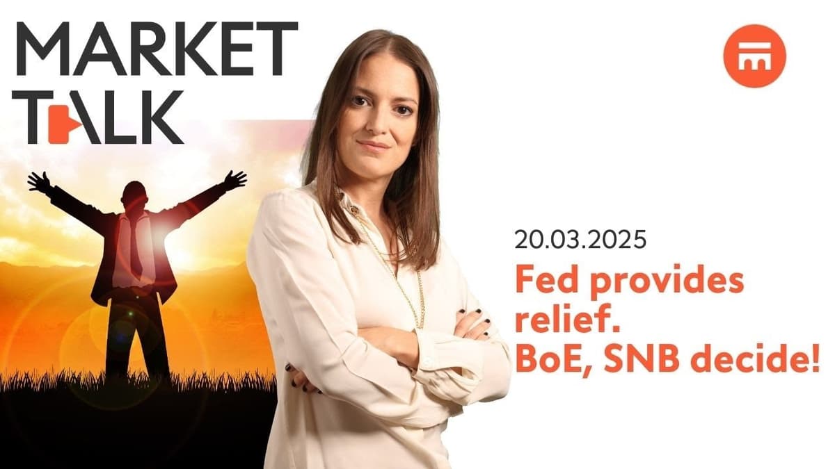 Image for Fed provides relief. Focus on BoE & SNB | MarketTalk: What’s up today? | Swissquote
