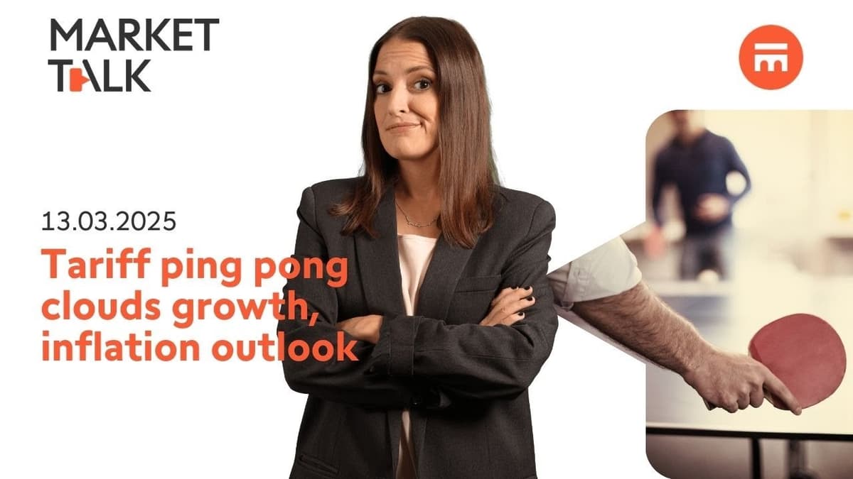 Image for Tariff ping pong clouds growth, inflation outlook | MarketTalk: What’s up today? | Swissquote