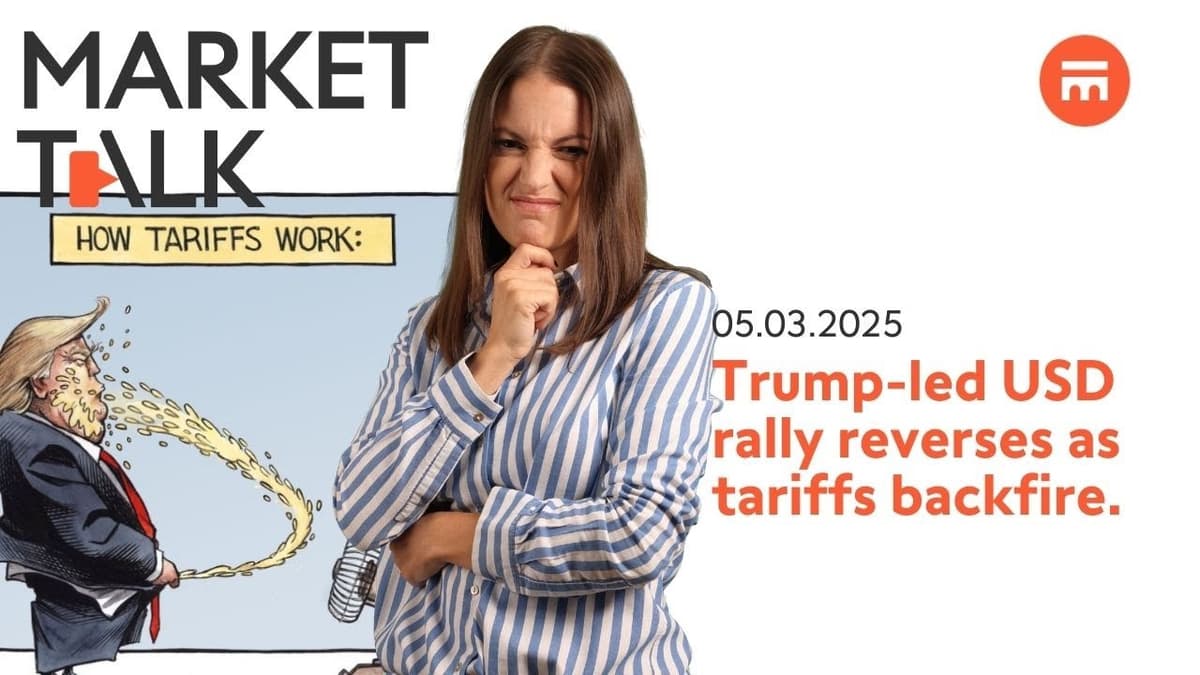 Image for Trump-led USD rally reverses as tariffs backfire | MarketTalk: What’s up today? | Swissquote