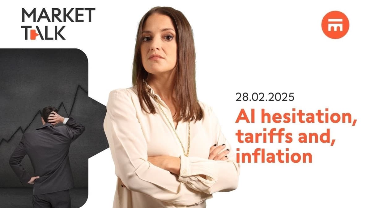 Image for AI hesitation, tariffs & inflation fears weigh on appetite | MarketTalk: What’s up today?|Swissquote