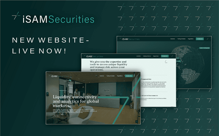 Image for ISAM Securities Launches Redesigned Website With Real-time Market Insights - FinanceFeeds