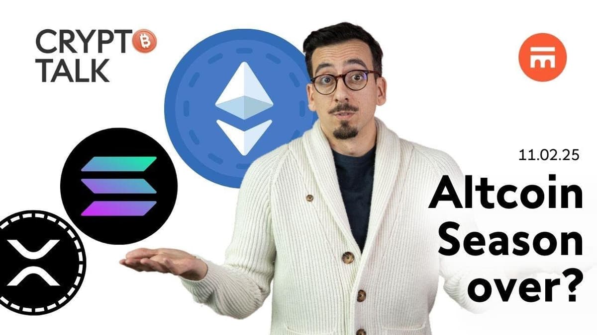 Image for Altseason done for now? | Crypto Talk | Swissquote